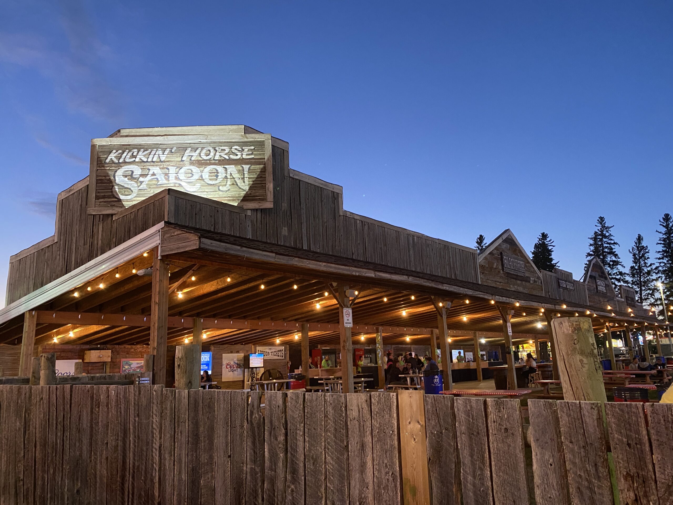 Kickin' Horse Saloon Show Stage