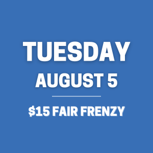 Day Six - 15 dollar fair frenzy
